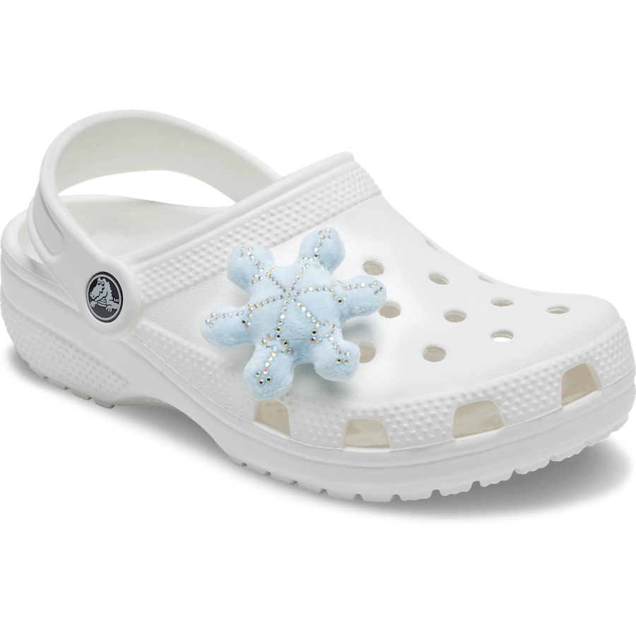  Plush Studded Snowflake - Custom Angle - Jibbitz