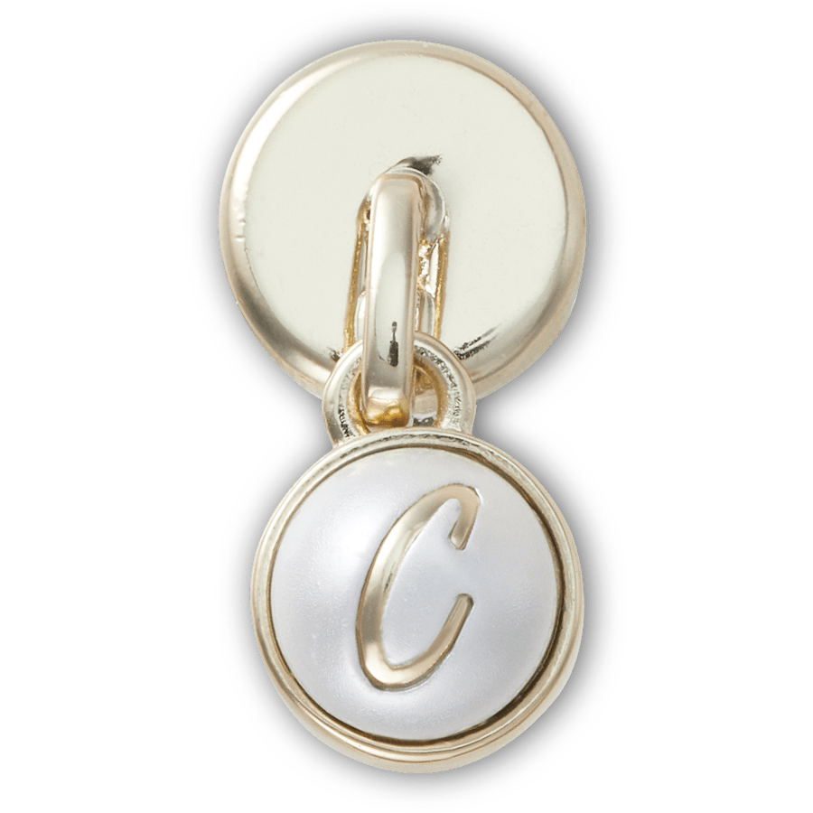 Pearl C Dangle Gem - Charm view - Jibbitz Charms