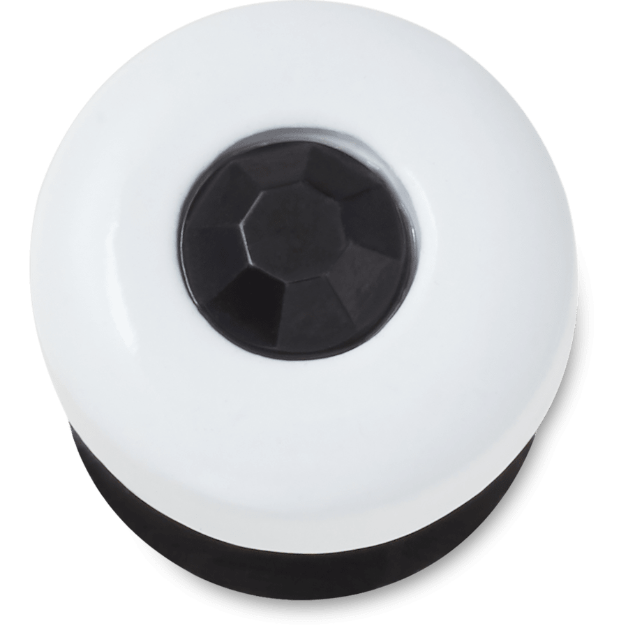 Black and White Circle - lisävarustenäkymä - Jibbitz Charms