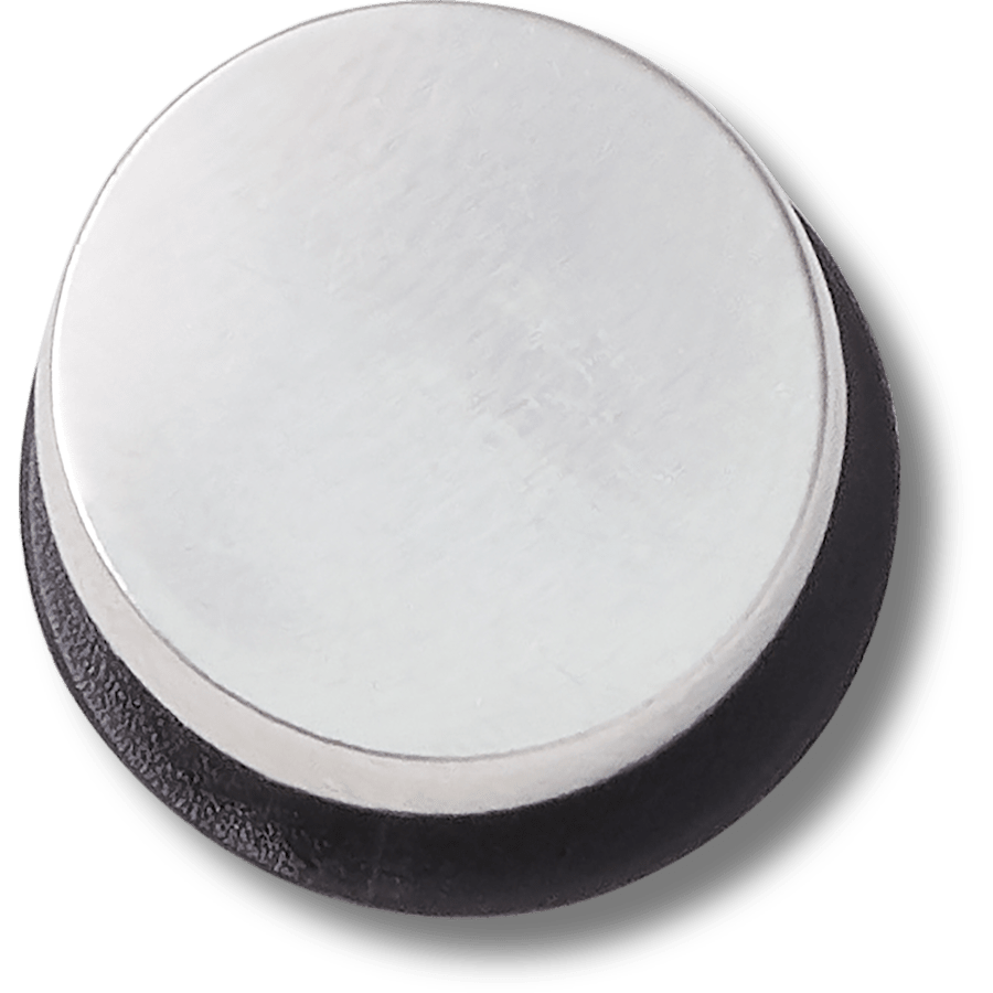 Tiny Silver Circle - vue accessoire - Jibbitz Charms