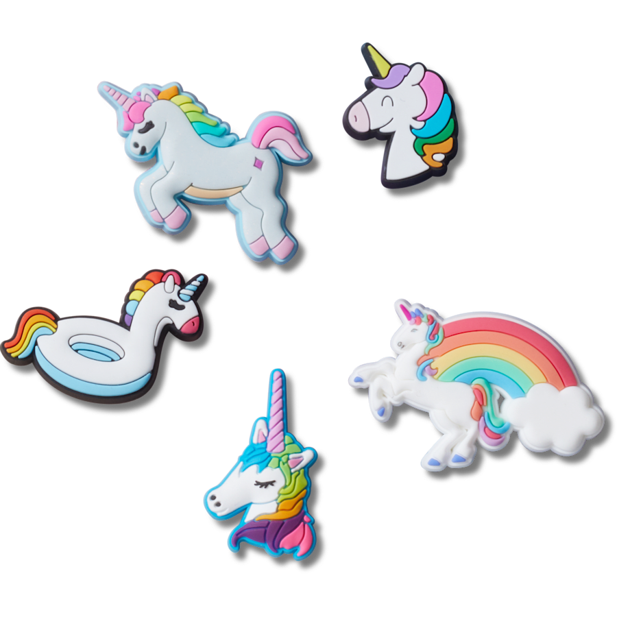  Favorite Unicorns 5 Pack - charm view - Jibbitz