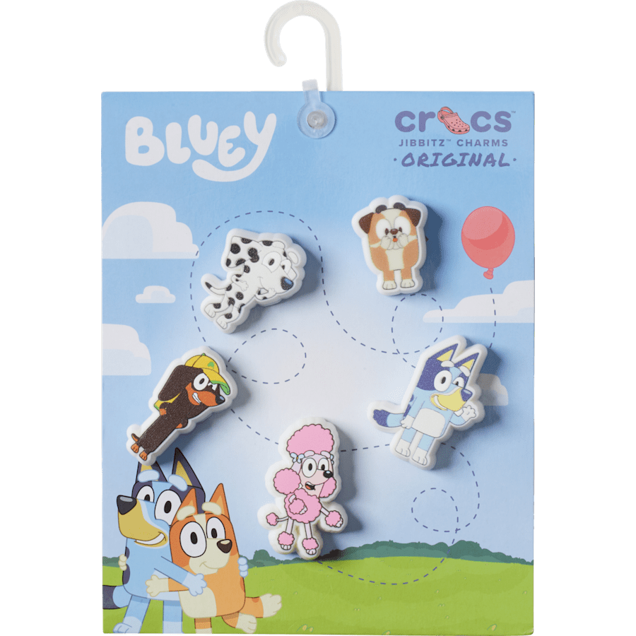  Bluey 5 Pack - Custom Angle - Jibbitz