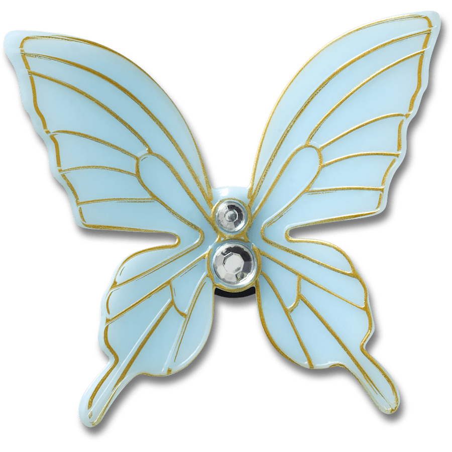  Magical Blue Butterfly - charm view - Jibbitz
