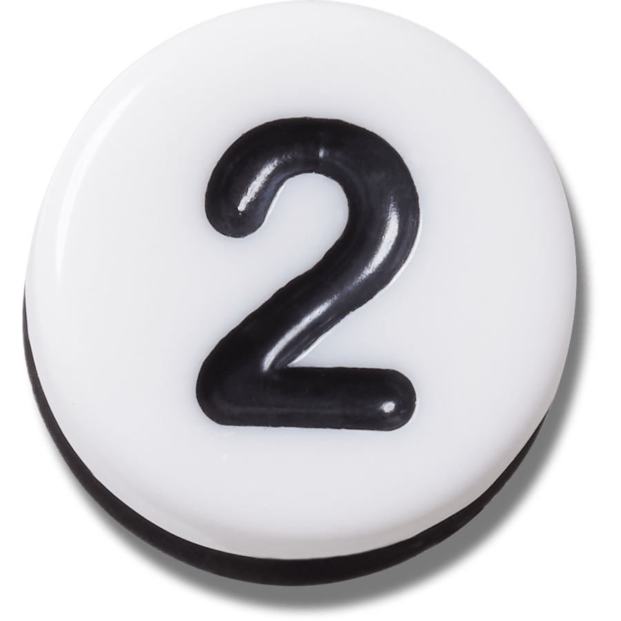  Tiny Friendship Number Two - charm view - Jibbitz