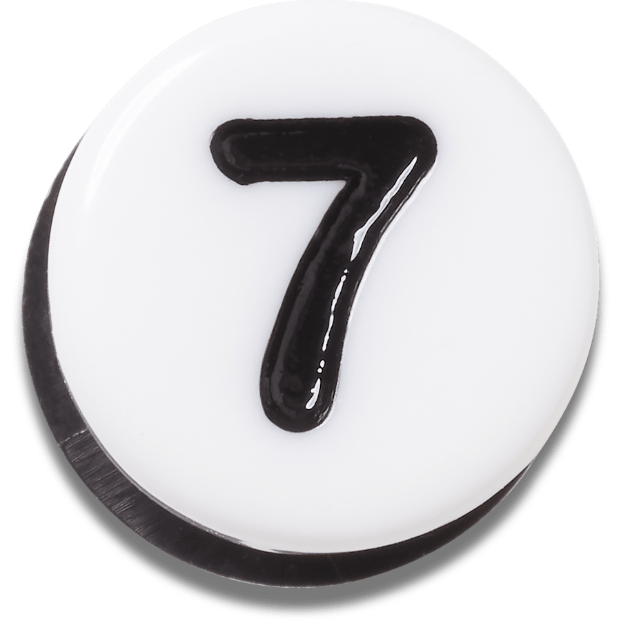  Tiny Friendship Number Seven - charm view - Jibbitz