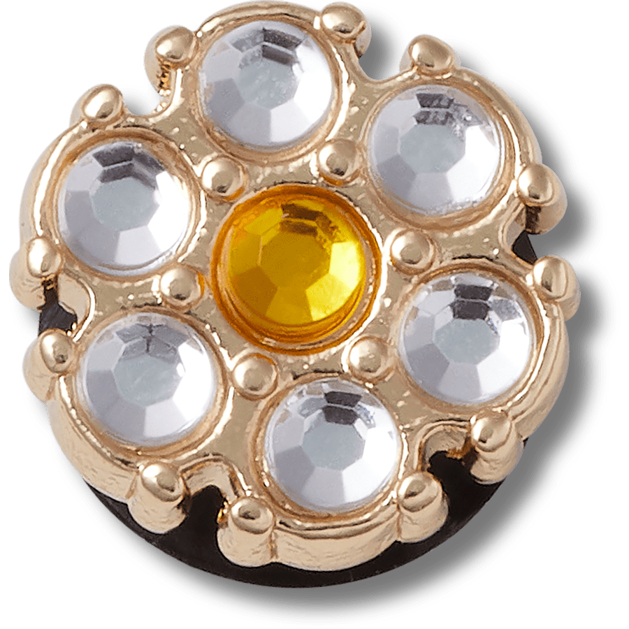  Diamond Daisy - charm view - Jibbitz