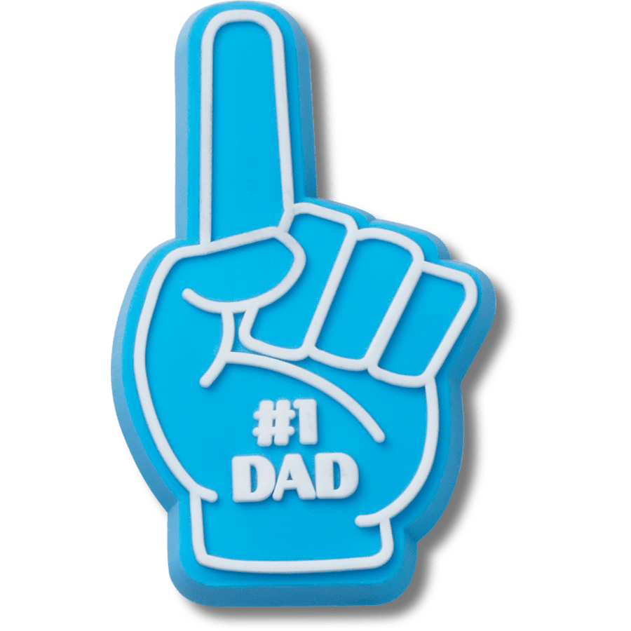  Number One Dad - charm view - Jibbitz