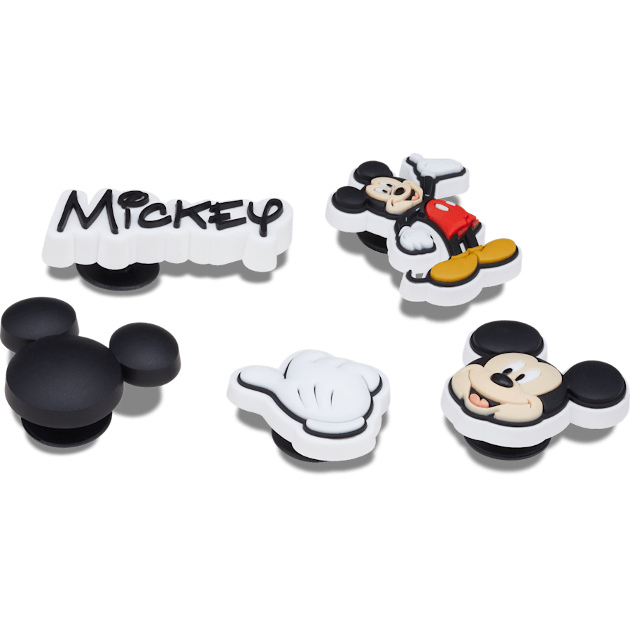 Disney Mickey 5 Pack - angle personnalisé - Jibbitz Charms