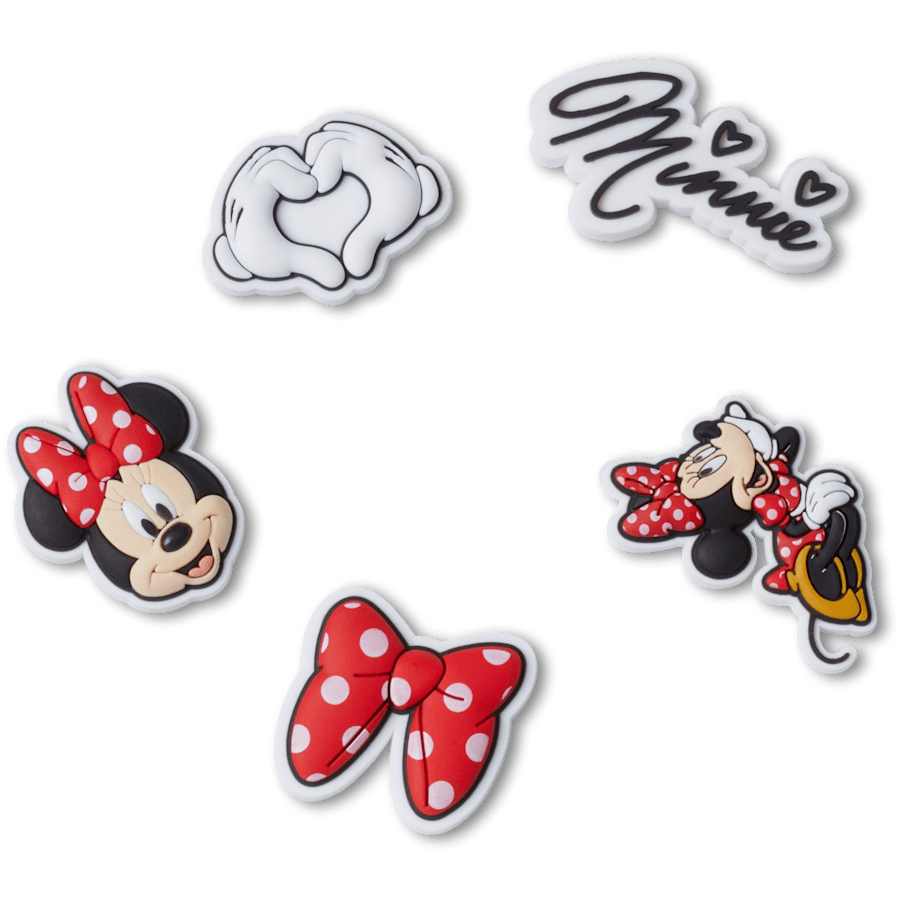  Minnie Dress 5 Pack - charm view - Jibbitz