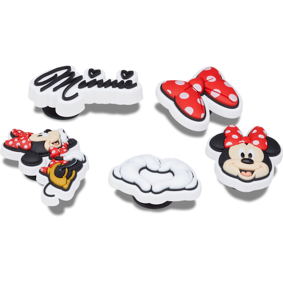  Minnie Dress 5 Pack - charms on shoes - Jibbitz