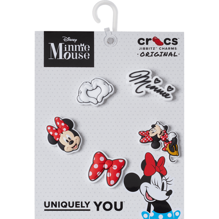  Minnie Dress 5 Pack - Custom Angle - Jibbitz