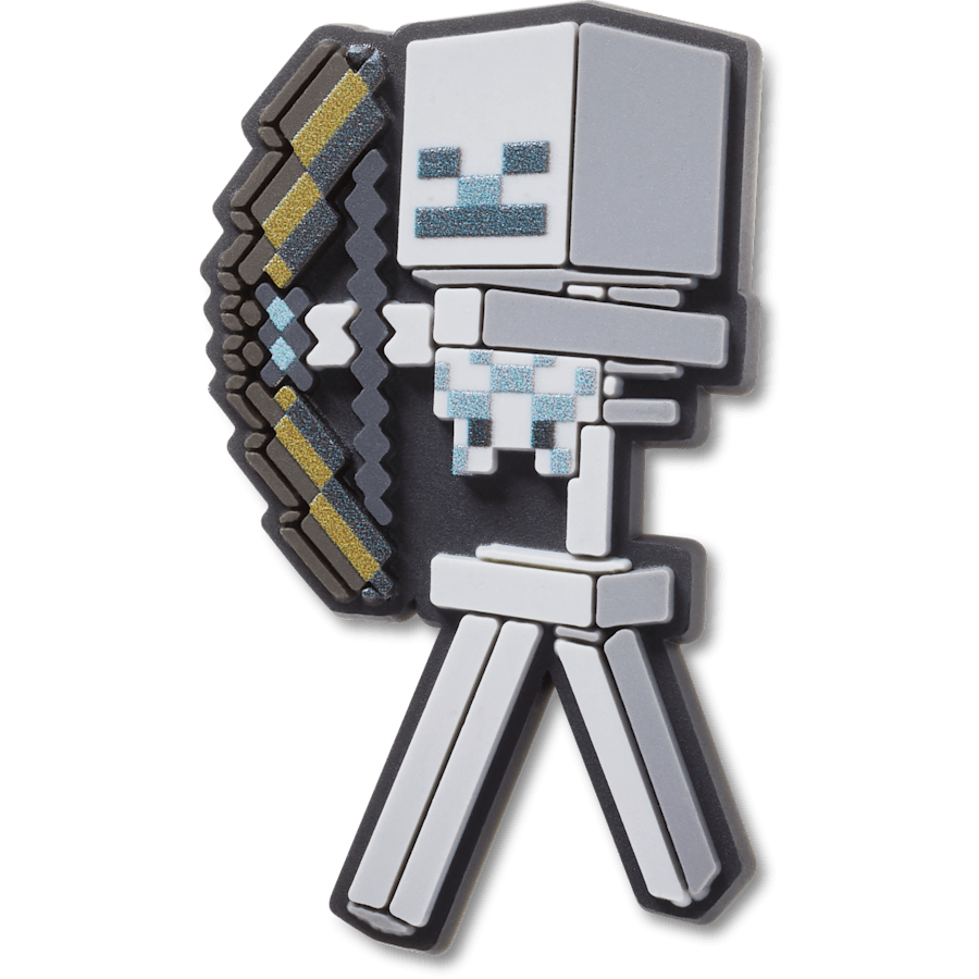  Minecraft Skeleton - charm view - Jibbitz