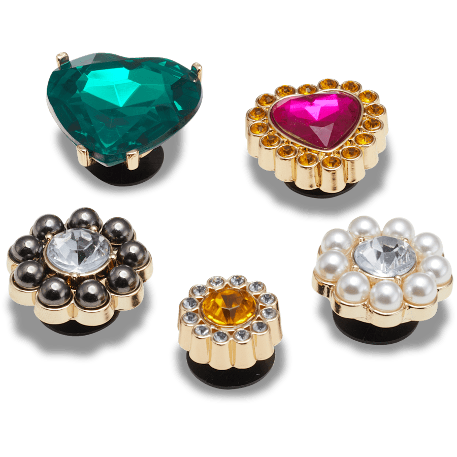 Ethe real Gem 5 Pack - benutzerdefinierter Winkel - Jibbitz Charms