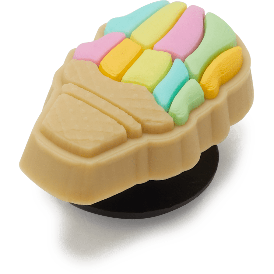  Rainbow Ice Cream Cone - charms on shoes - Jibbitz