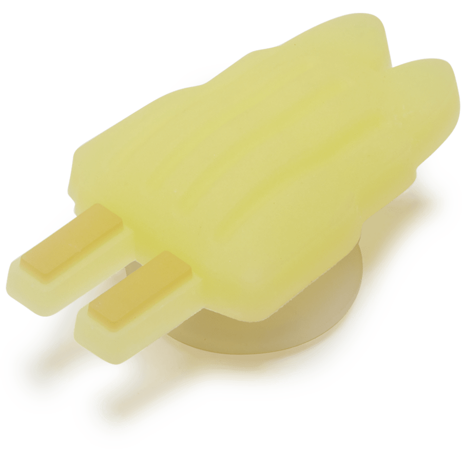 Double Yellow Ice Pop - charms on shoes - Jibbitz