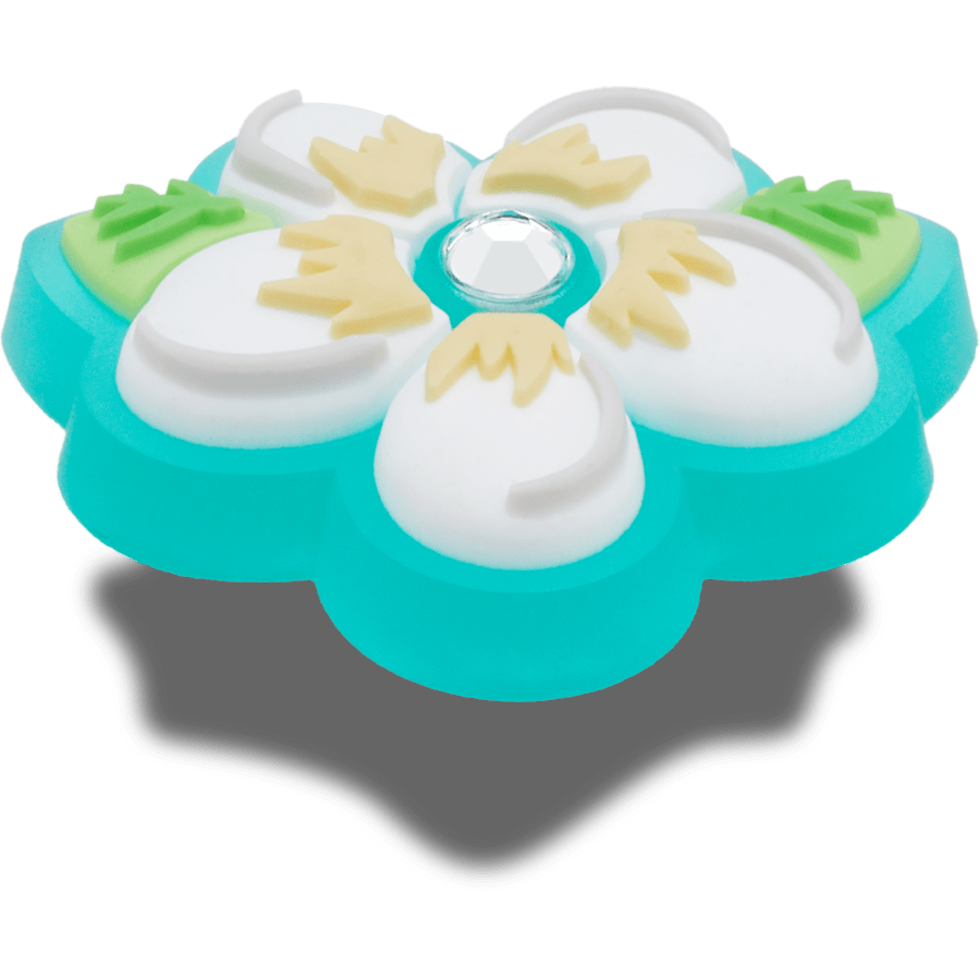  Gem Plumeria Floral - charms on shoes - Jibbitz