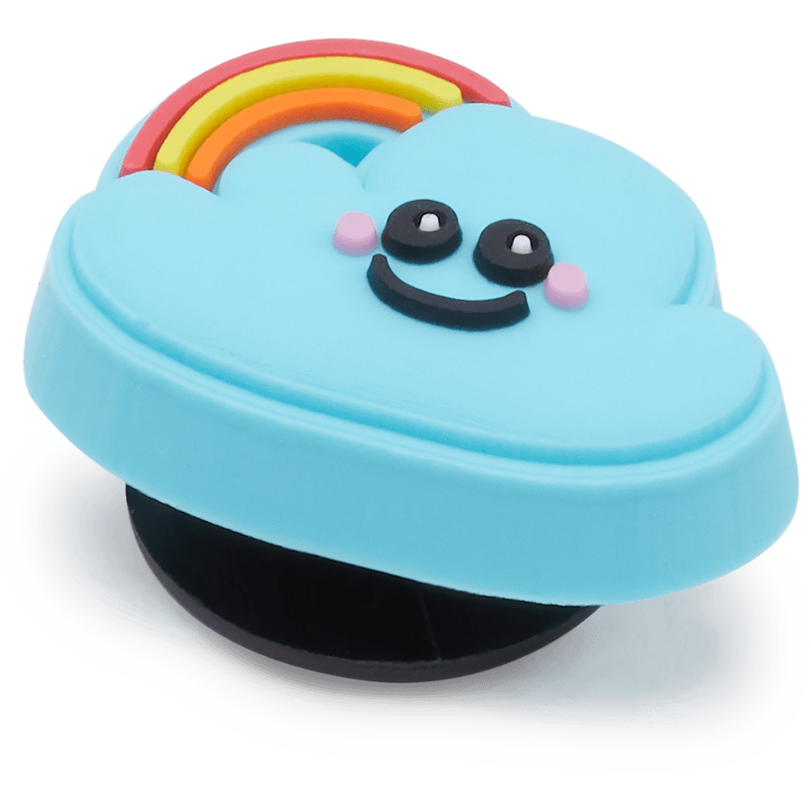 Smiley Cloud and Rainbow - Custom Angle - Jibbitz Charms