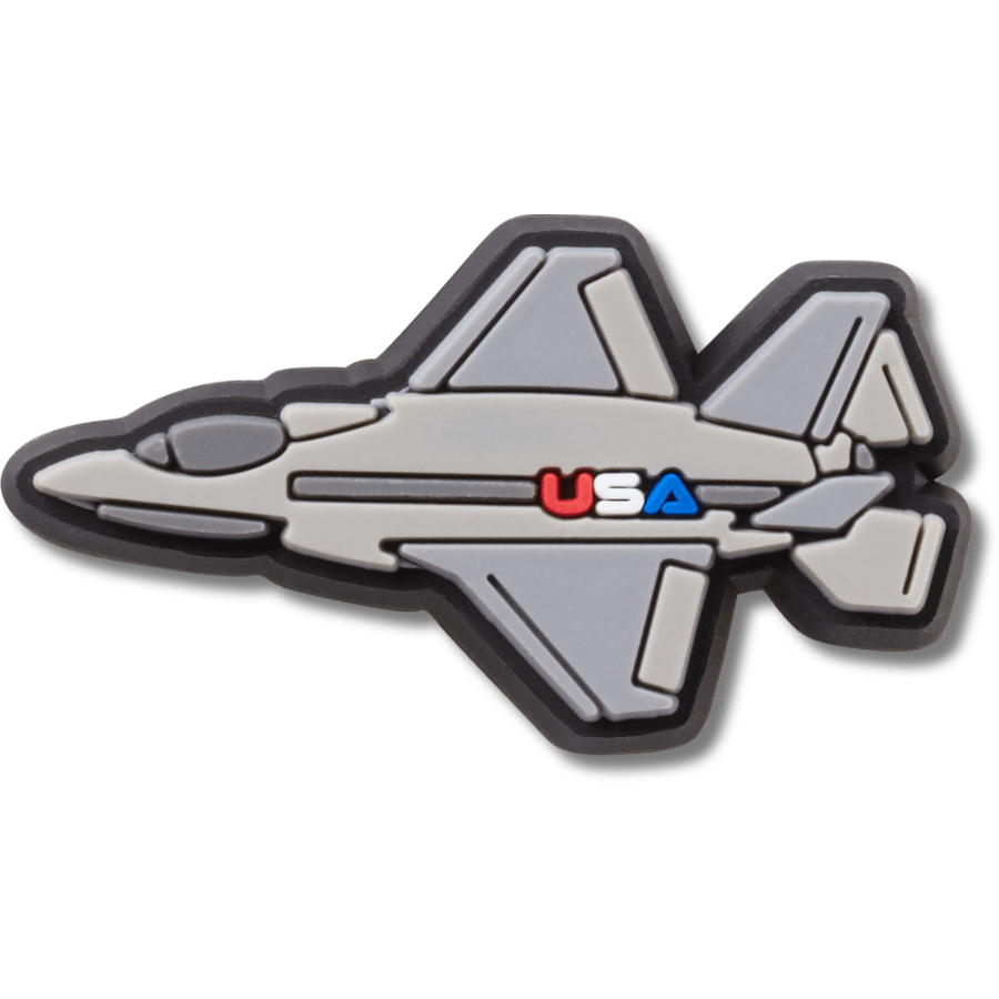  USA Fighter Jet - charms on shoes - Jibbitz