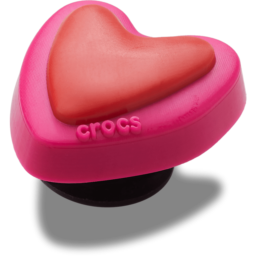  Double Heart - charms on shoes - Jibbitz