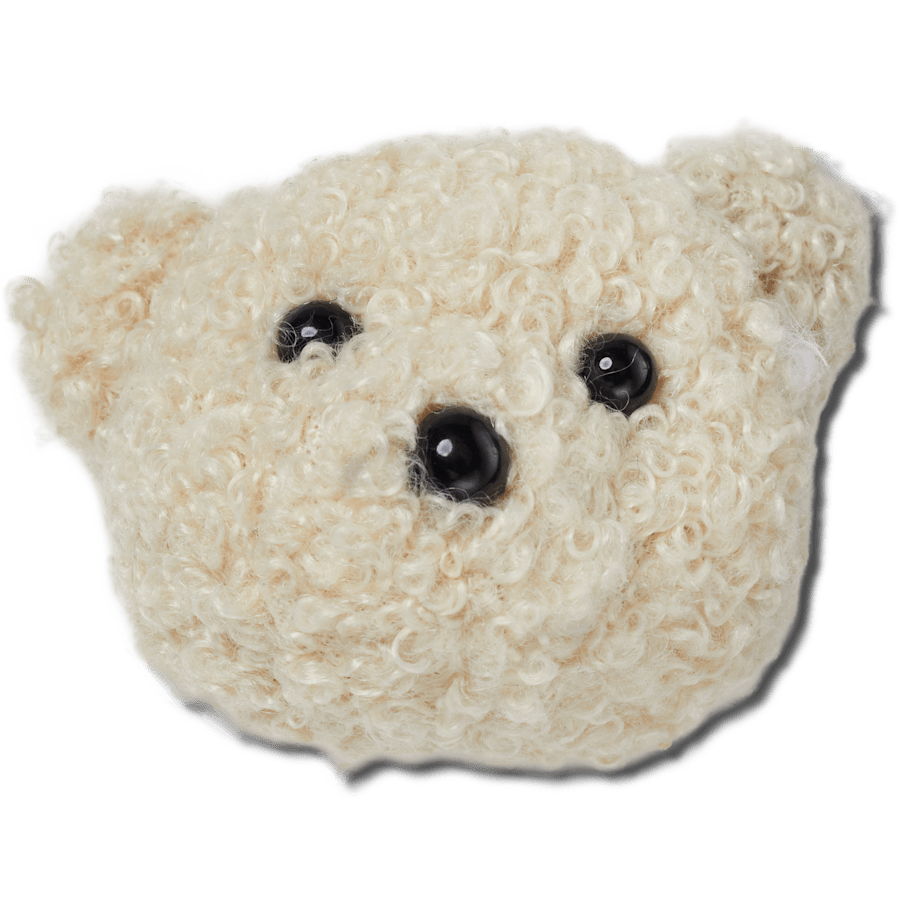  Terry Teddy Bear Face - charm view - Jibbitz