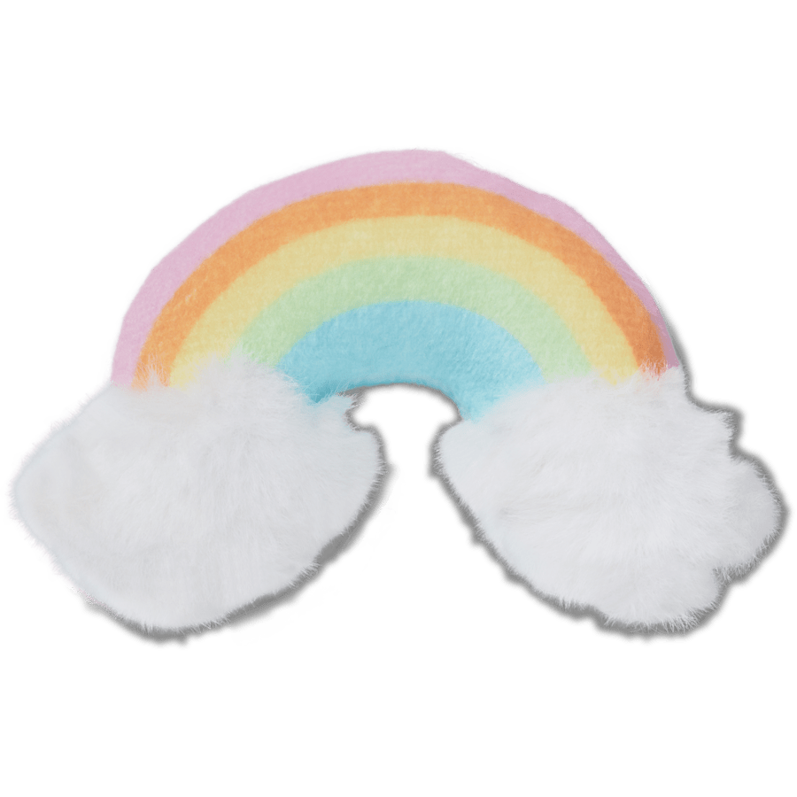  Rainbow with Puffy Clouds - charm view - Jibbitz