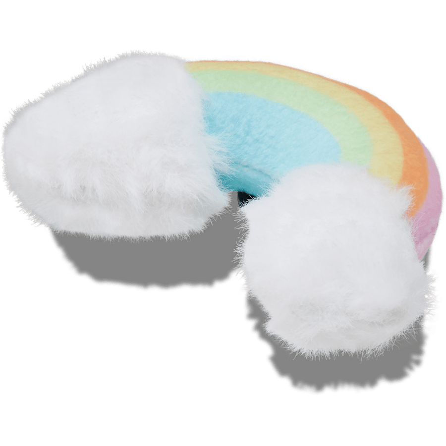 Rainbow with Puffy Clouds - charms on shoes - Jibbitz