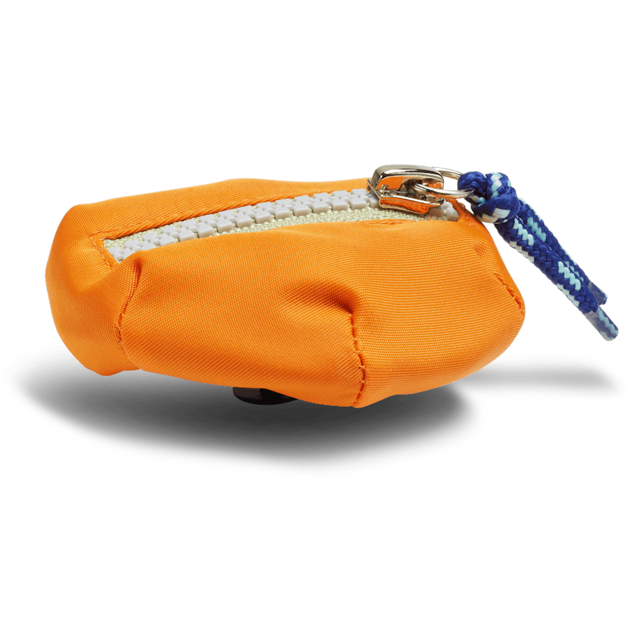  Orange Pouch - charms on shoes - Jibbitz