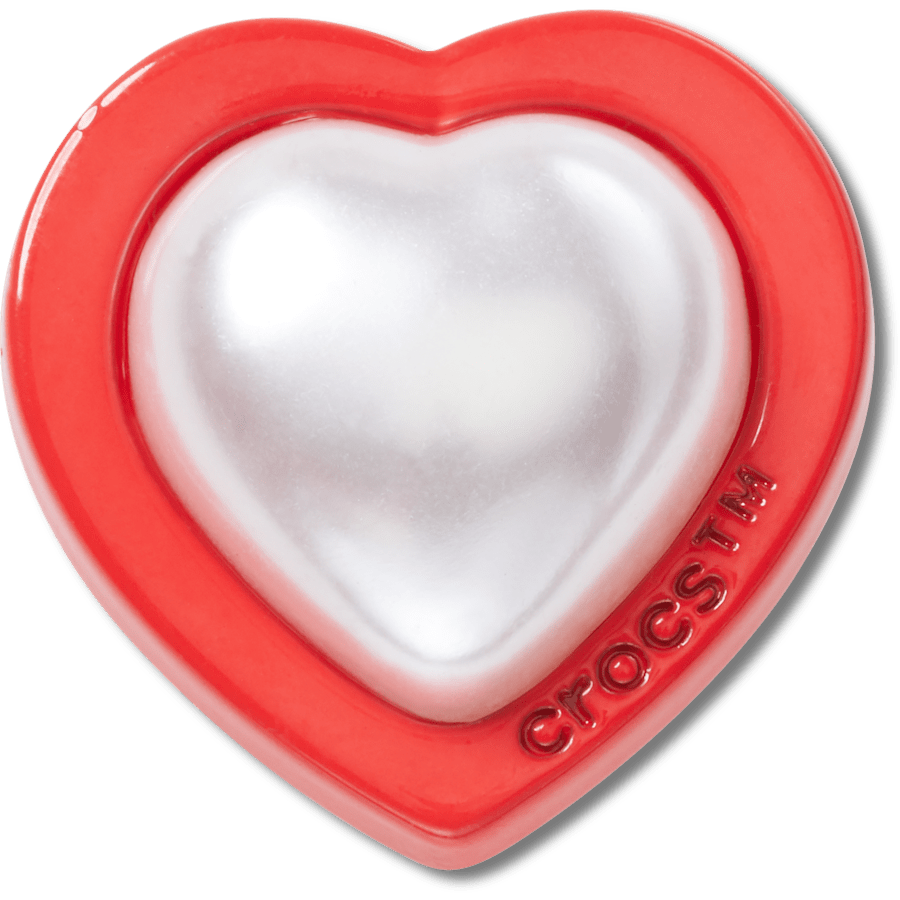 Red and Pearl Heart