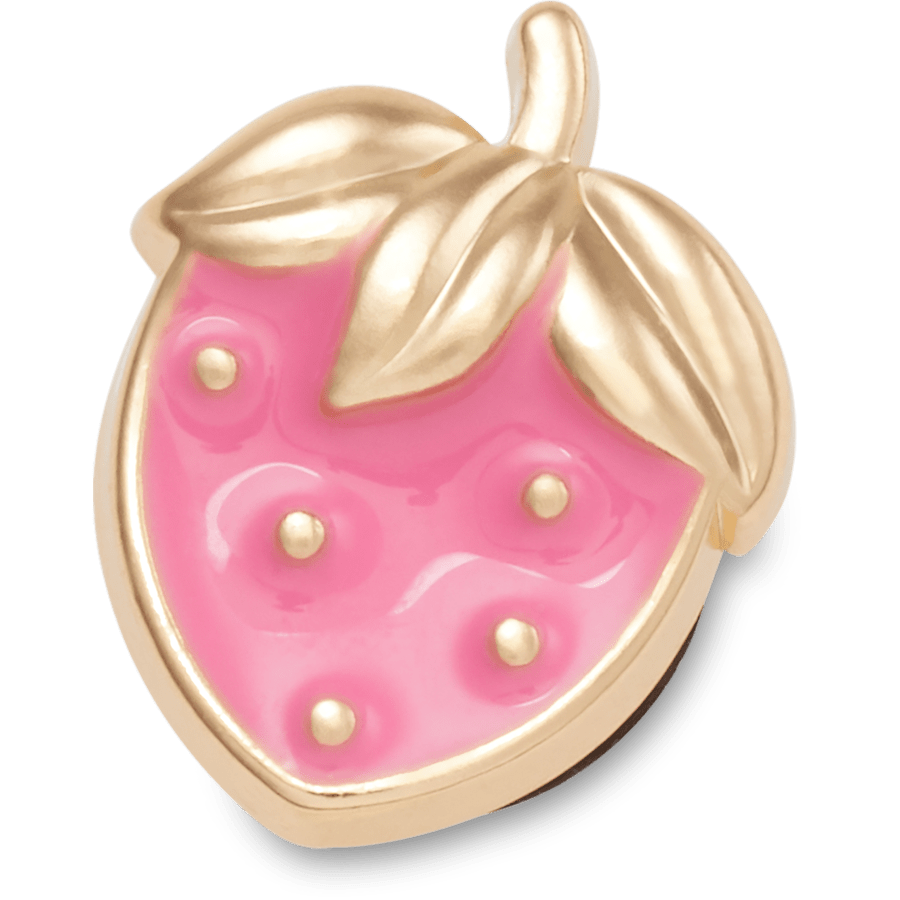  Tiny Sparkly Strawberry - charm view - Jibbitz
