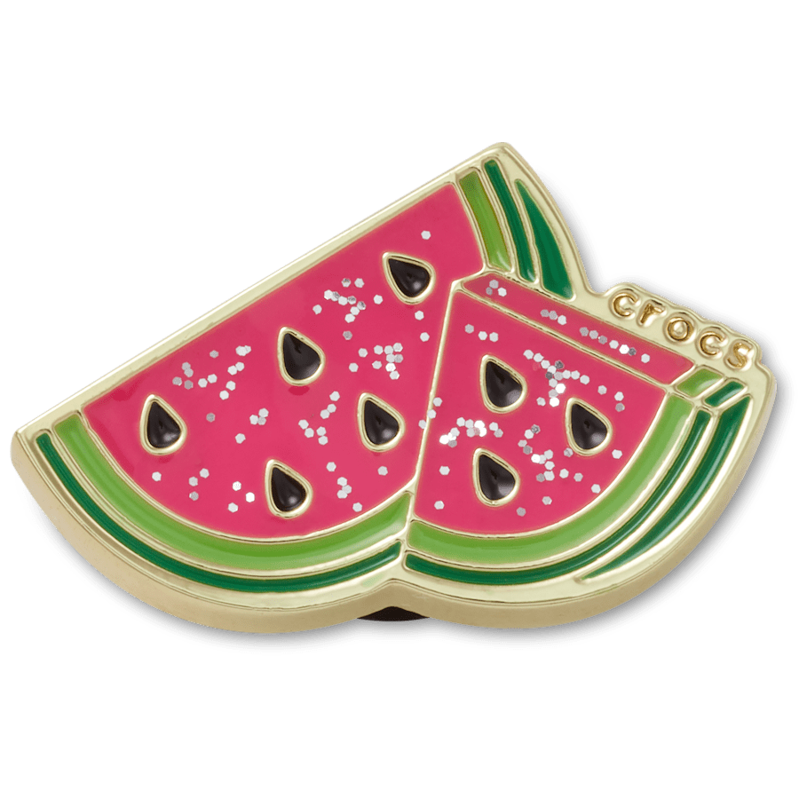  Double Watermelon - charm view - Jibbitz