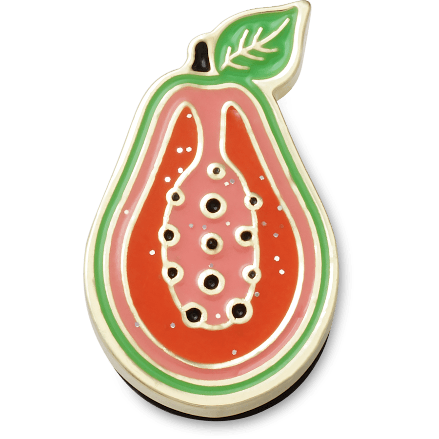  Papaya Fruit - charm view - Jibbitz