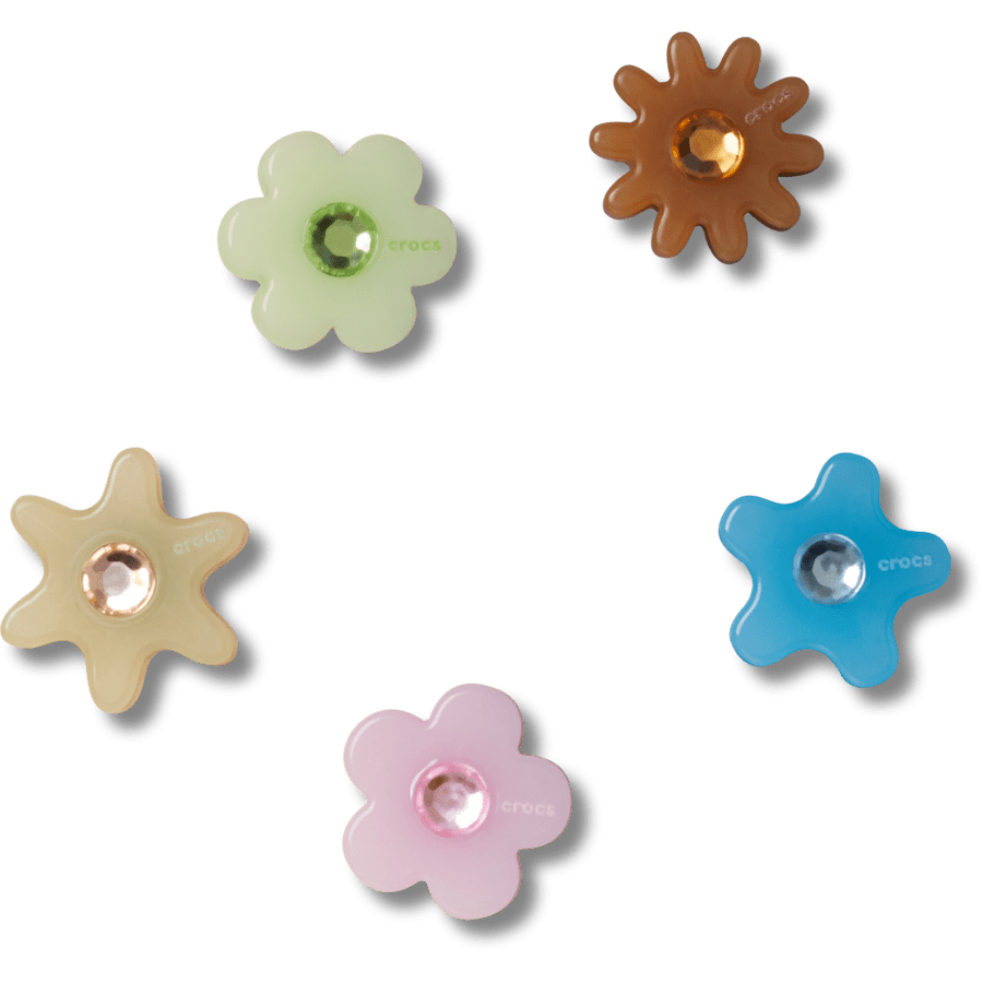  Enlighten Flower 5 Pack - charm view - Jibbitz
