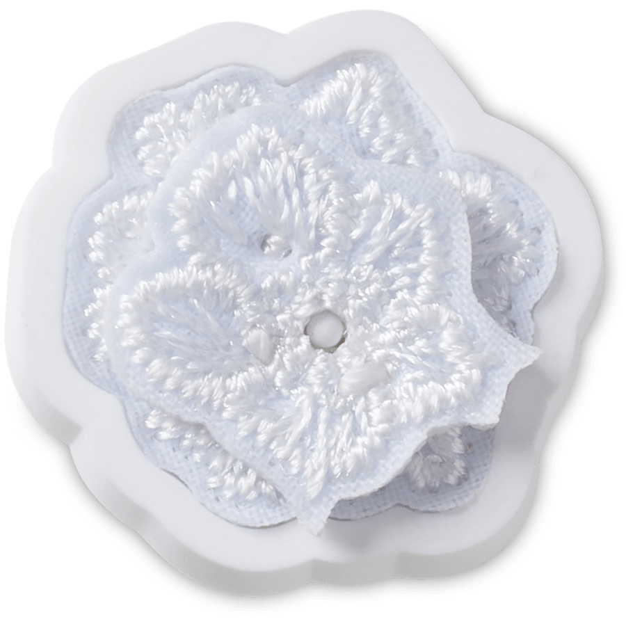 Elegant White Floral 1