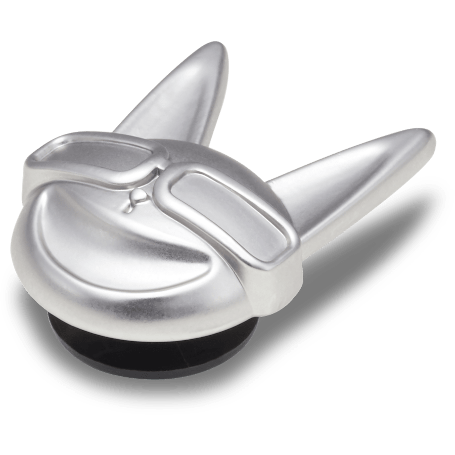  Punk Silver Bunny - charms on shoes - Jibbitz