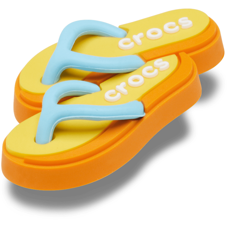  Crocs Flip Flops - charms on shoes - Jibbitz