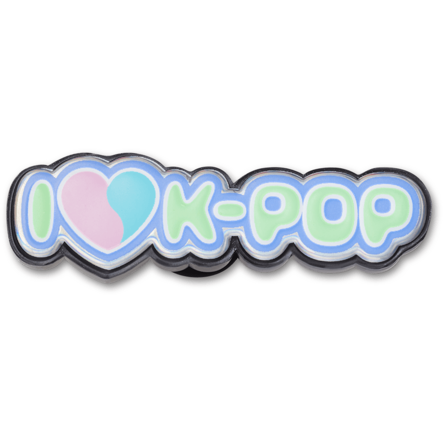  I Heart K Pop - charm view - Jibbitz