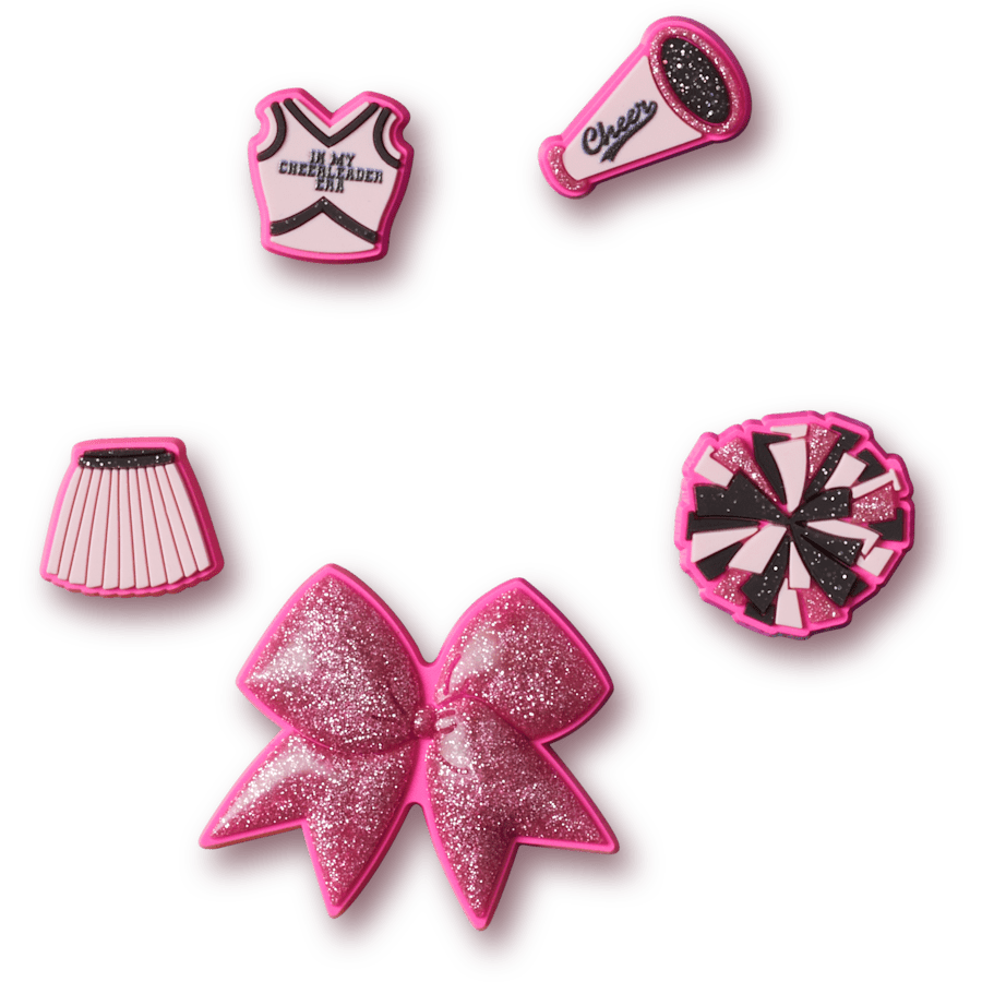  Cheerleading 5 Pack - charm view - Jibbitz