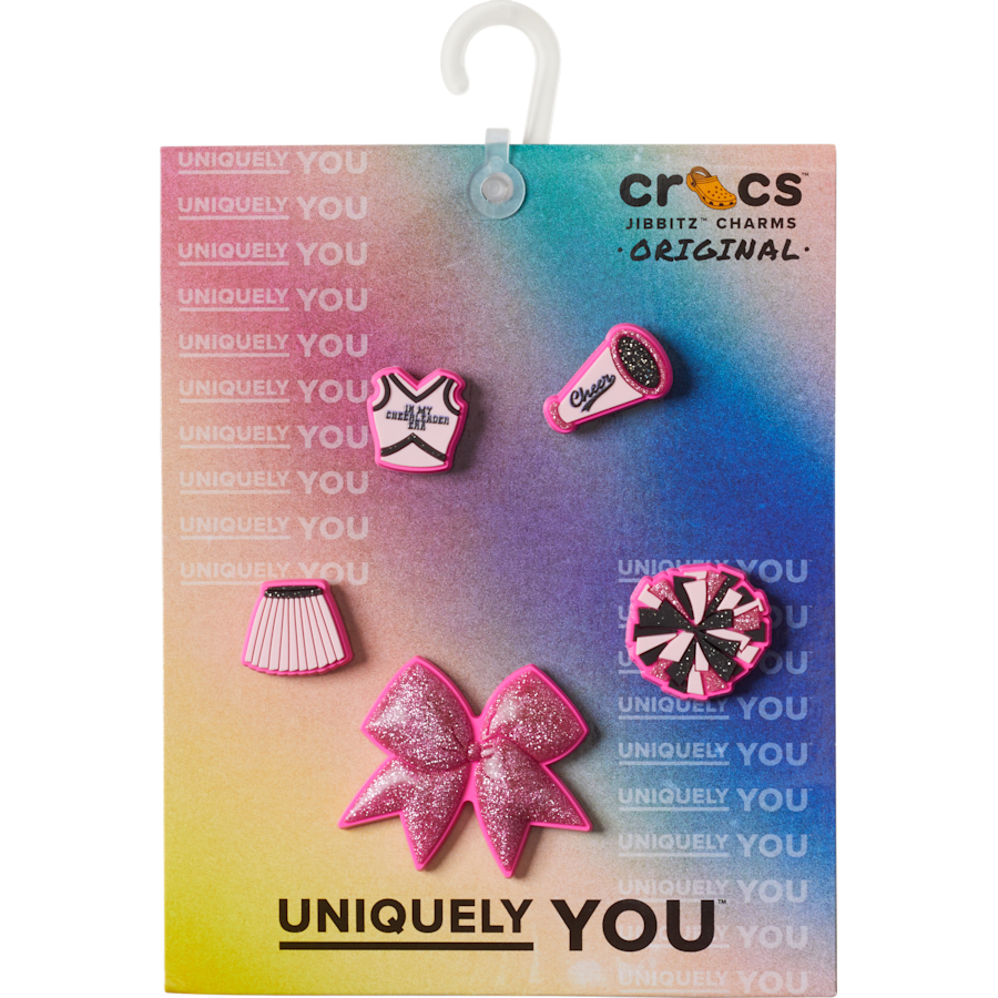  Cheerleading 5 Pack - Custom Angle - Jibbitz
