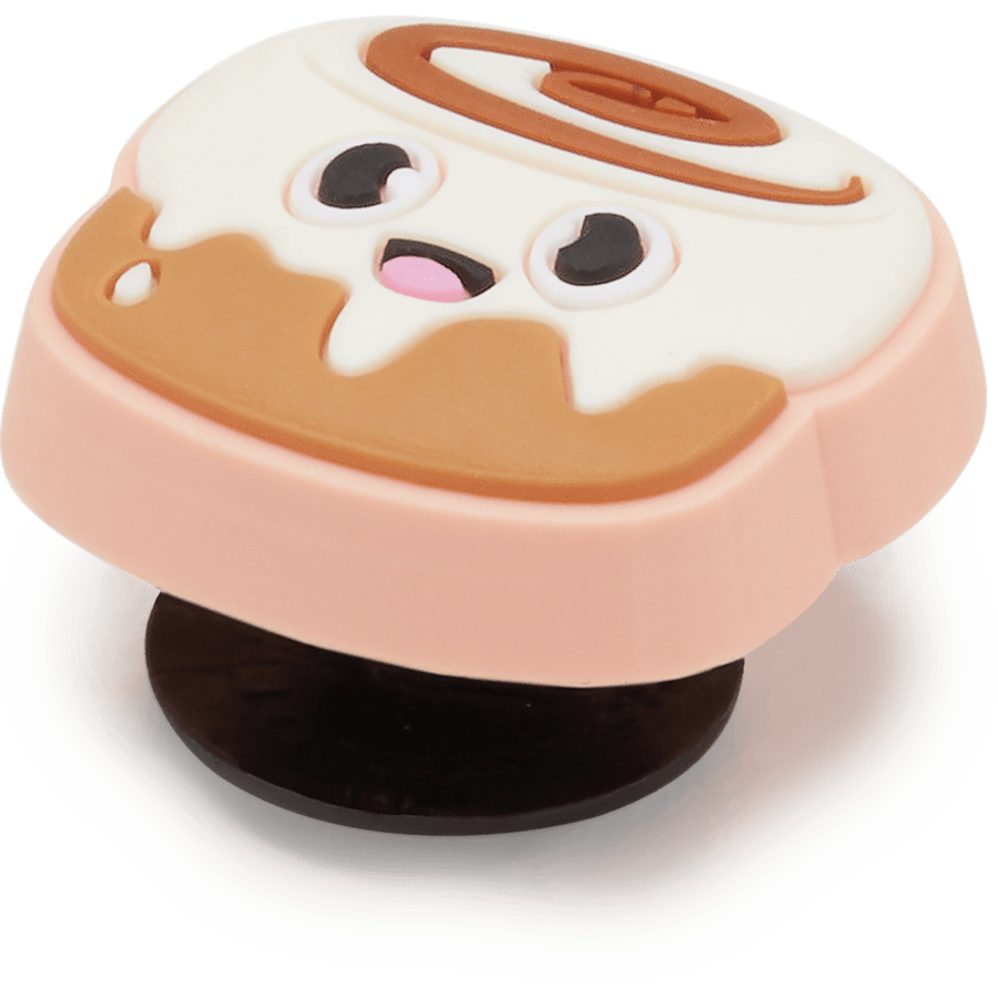  Cinnamon Bun with Smile - charms on shoes - Jibbitz