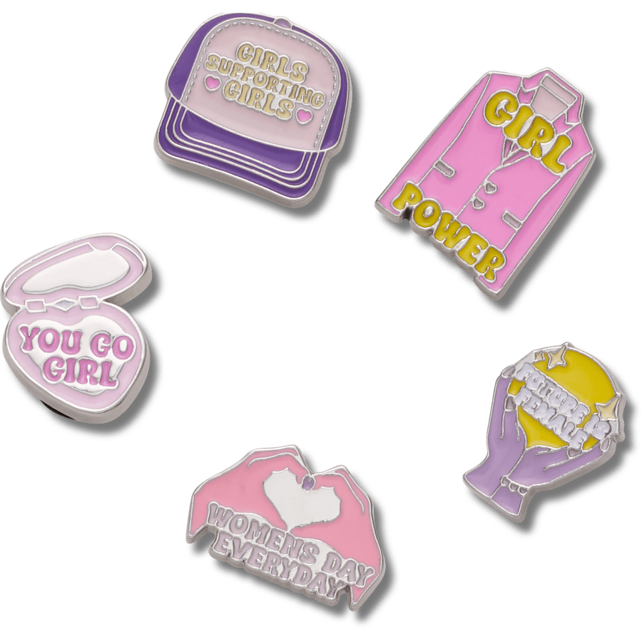 Womens Day 5 Pack - accessoire weergave - Jibbitz Charms