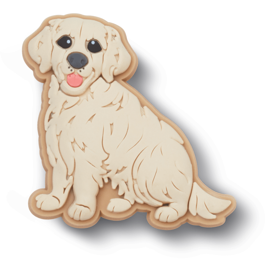  Golden Retriever Puppy - charm view - Jibbitz