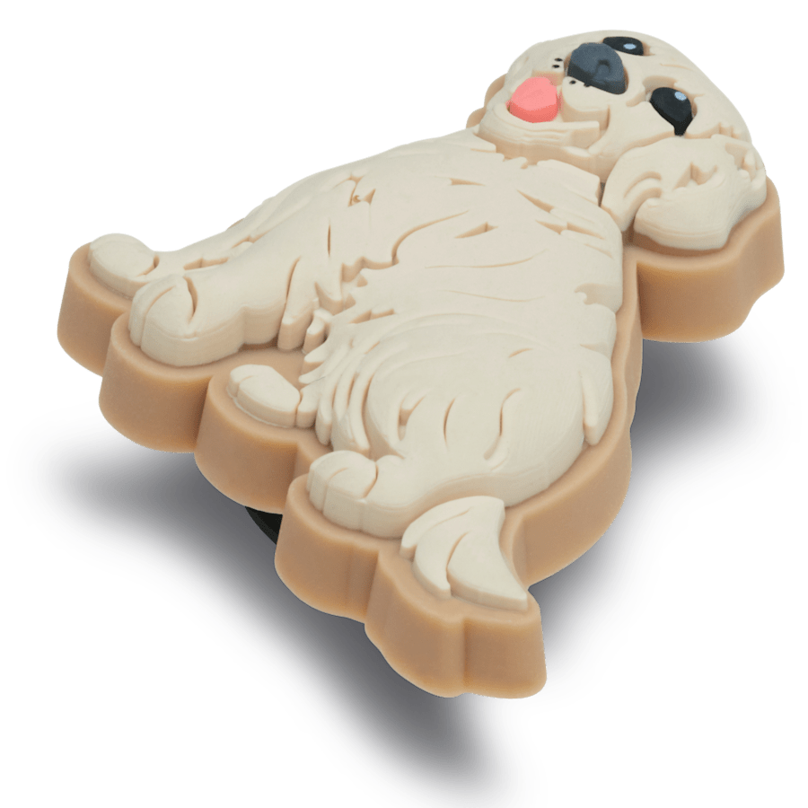  Golden Retriever Puppy - charms on shoes - Jibbitz