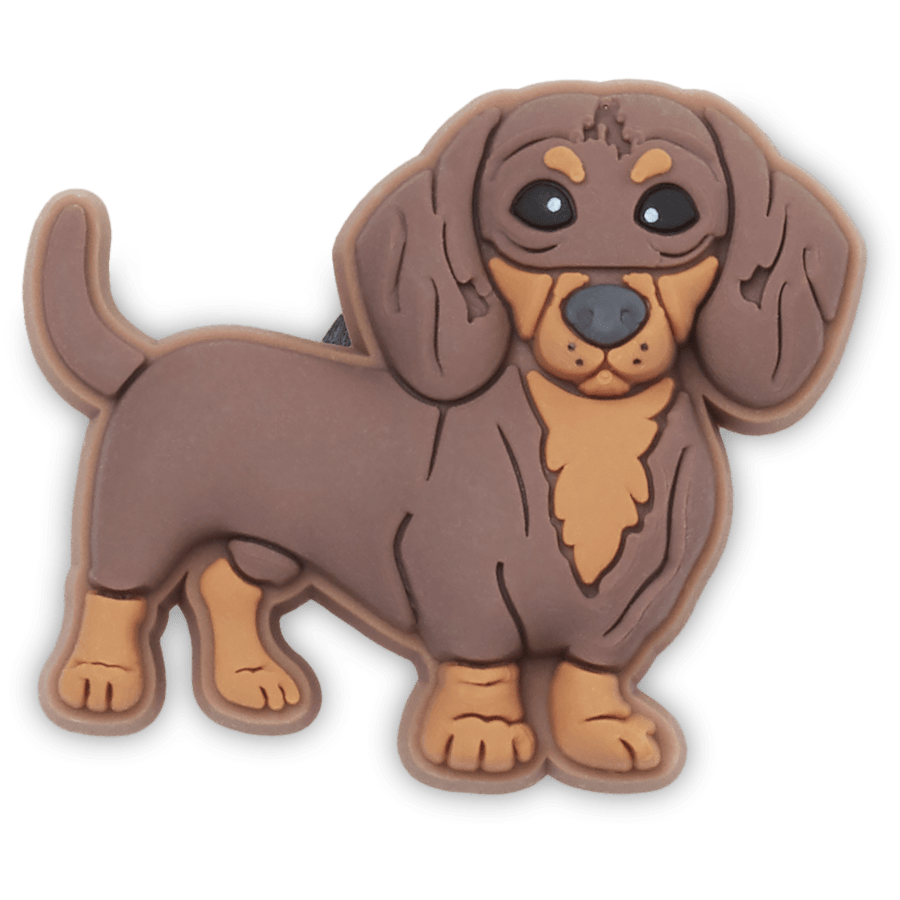  Dachshund Puppy - charm view - Jibbitz