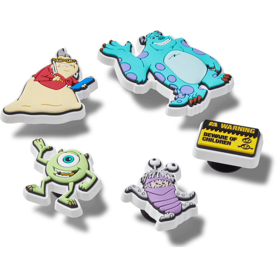 Monsters, Inc. 5 Pack - charms on shoes - Jibbitz