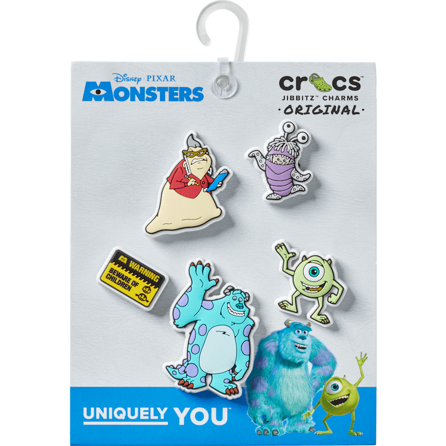  Monsters, Inc. 5 Pack - Custom Angle - Jibbitz