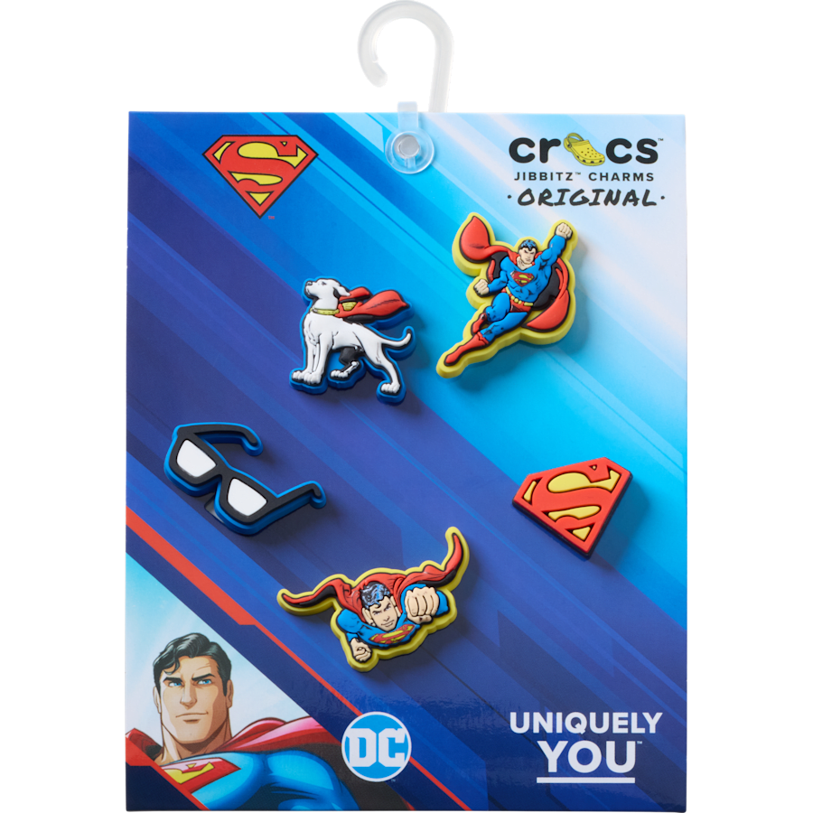  Superman 5 Pack - Custom Angle - Jibbitz