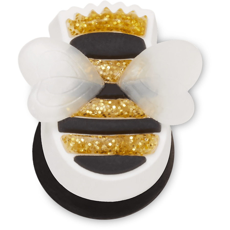 Glitter Queen Bee - charm view - Jibbitz