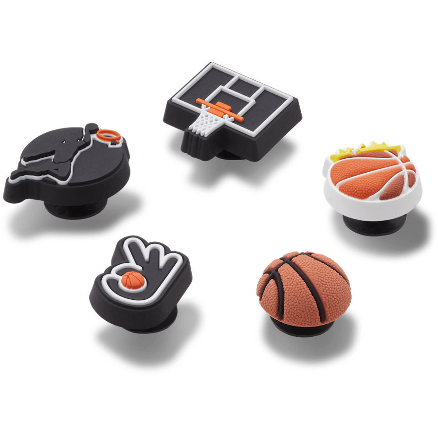  Basketball Team 5 Pack - charms on shoes - Jibbitz