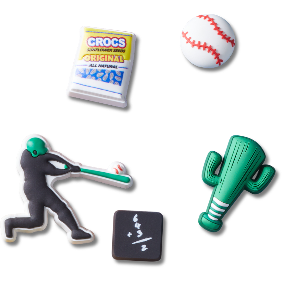  Baseball Team 5 Pack - charm view - Jibbitz