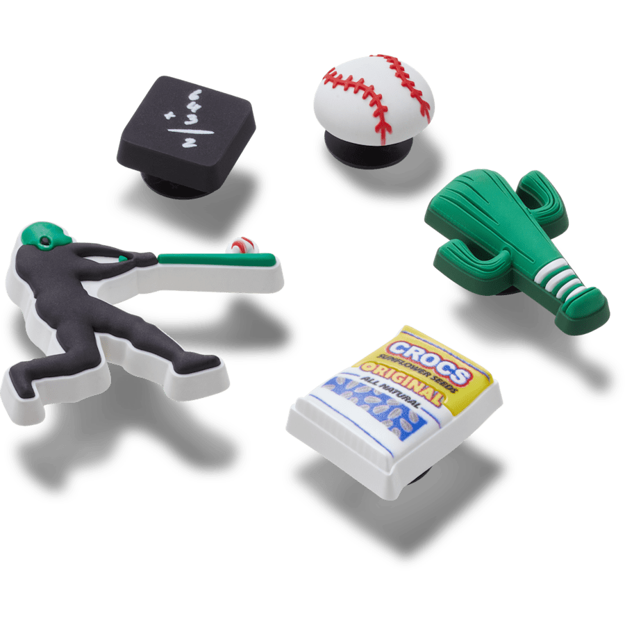  Baseball Team 5 Pack - charms on shoes - Jibbitz